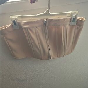 Forever 21 Cream Crop Top